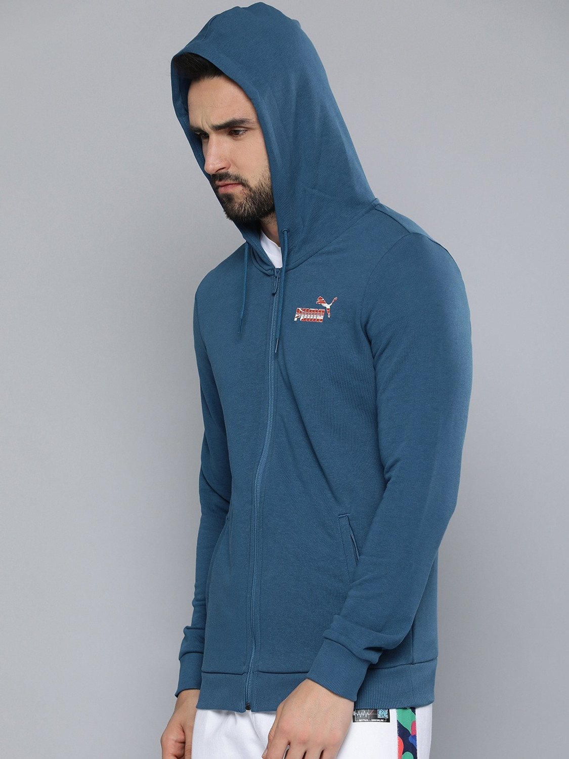 Image of PUMA Full Sleeve Solid Men Jacket