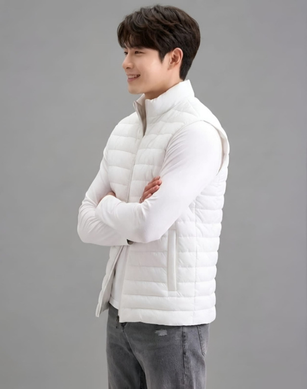 Image of The Origin Life CO Men Solid Puffer Jacket