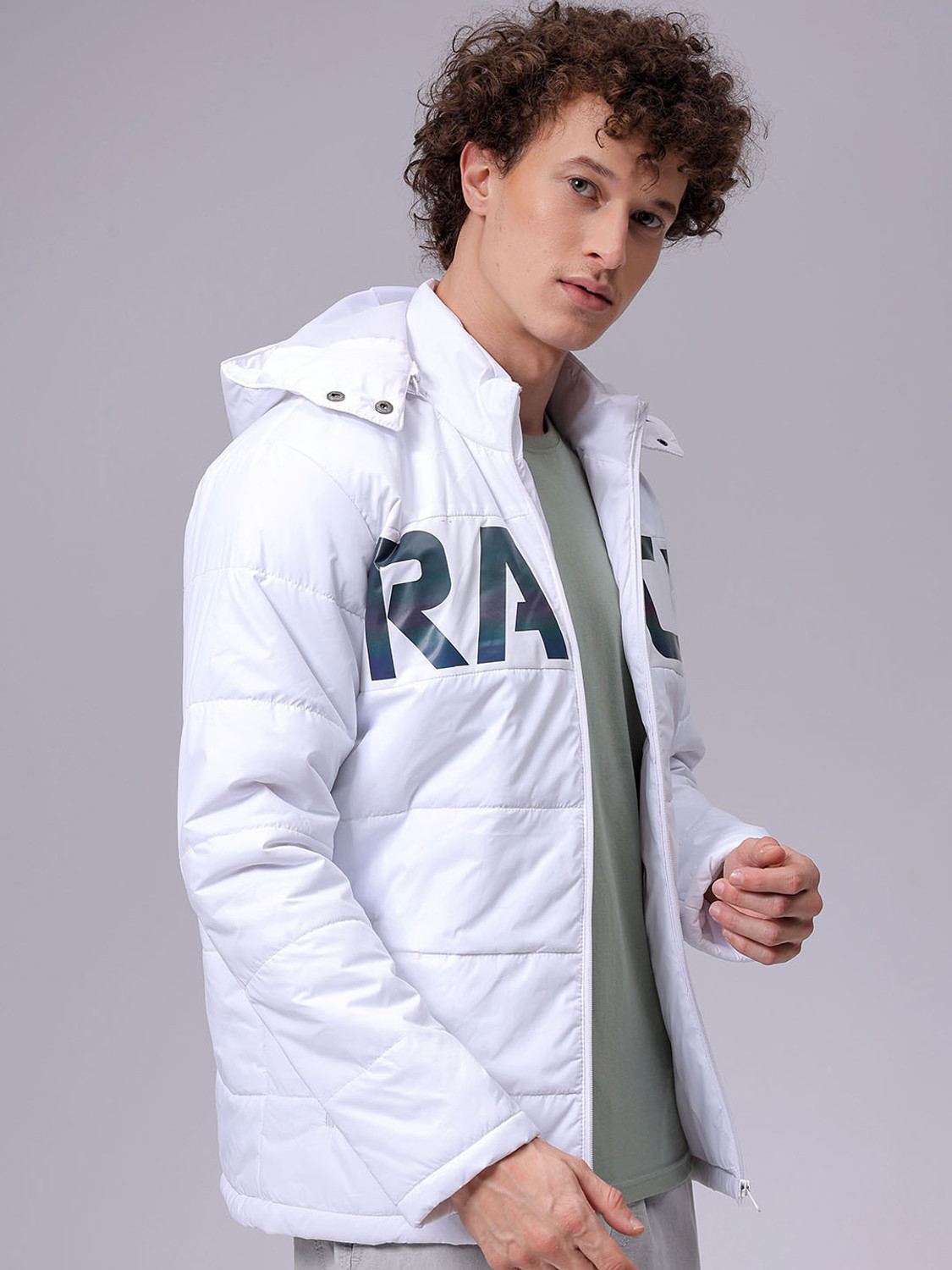 Image of The Indian Garage Co. Full Sleeve Graphic Print Men Jacket