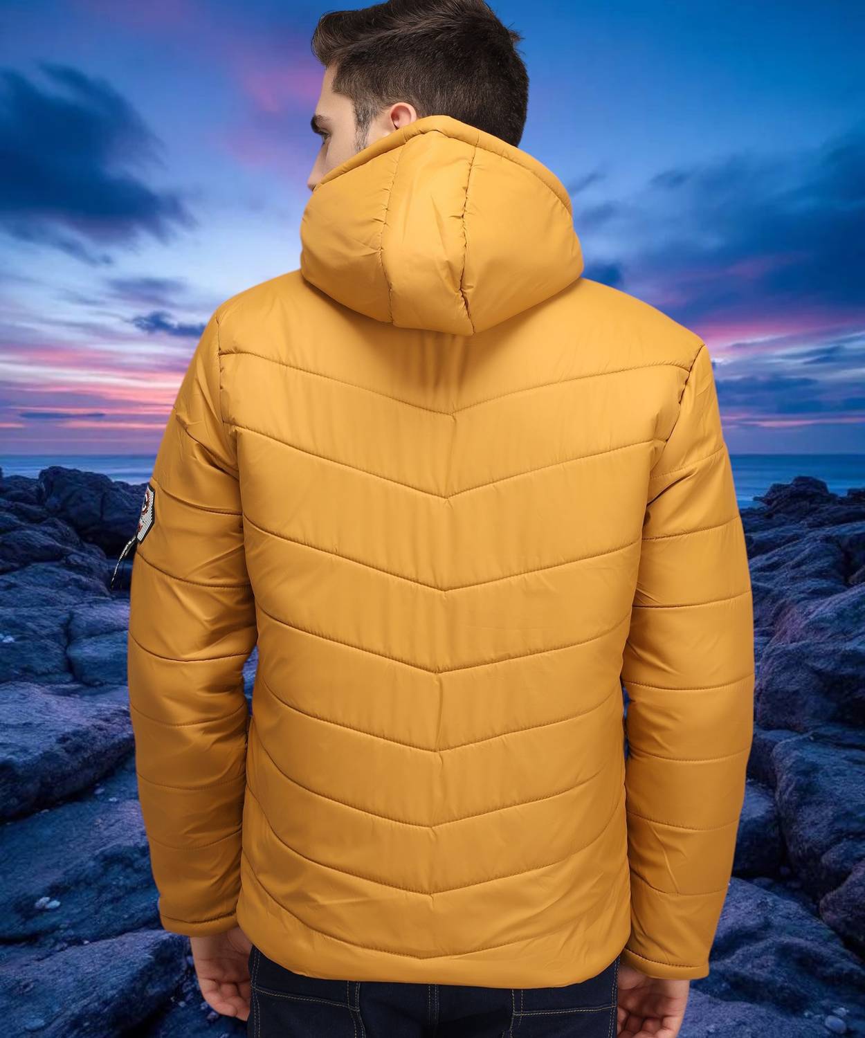 DRESSBASE Men Solid Casual Jacket - Image 2
