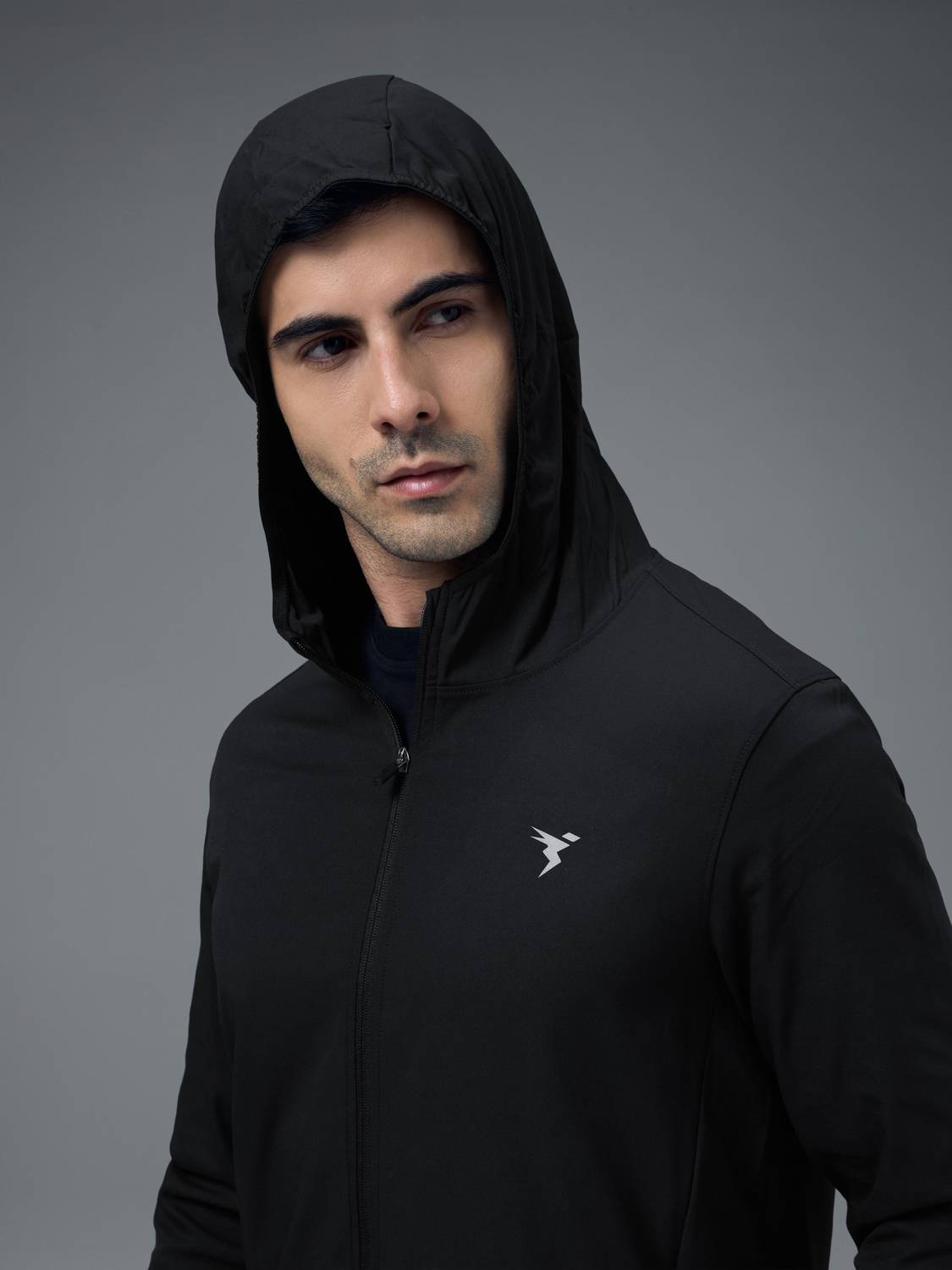 TECHNOSPORT Full Sleeve Solid Men Jacket - Image 3