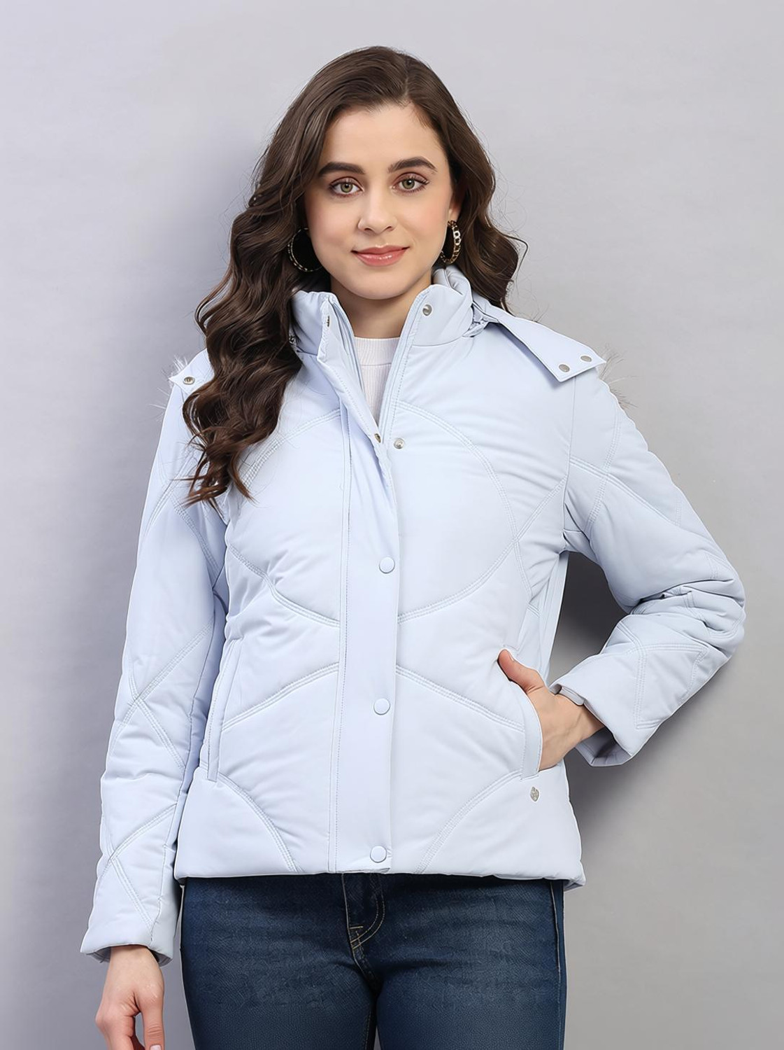 MONTE CARLO Full Sleeve Solid Women Jacket