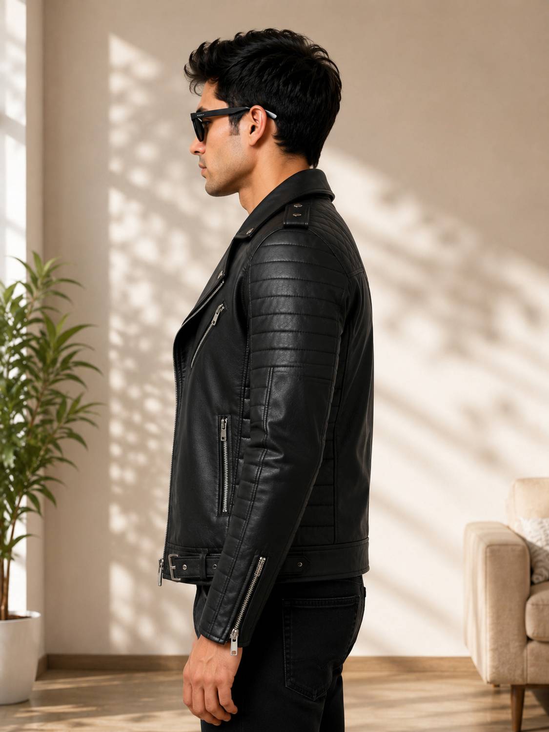 Tulagarments Full Sleeve Solid Men Jacket - Image 3