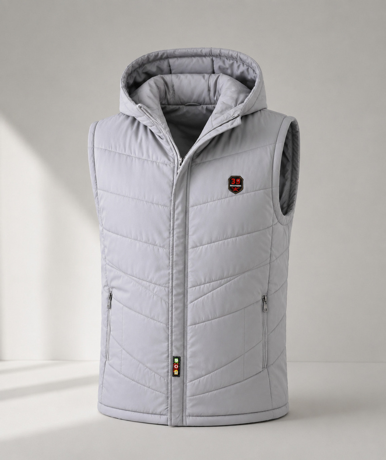 Image of HEMLOCK Sleeveless Solid Men Jacket