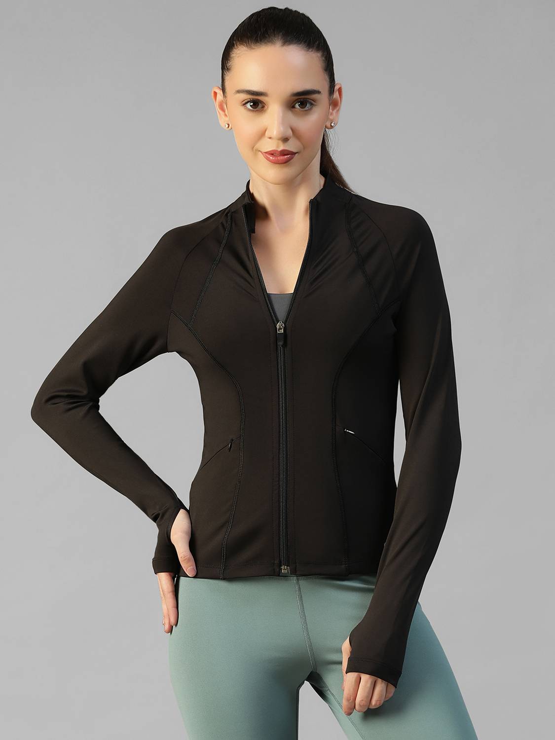 ATHLISIS Full Sleeve Solid Women Jacket