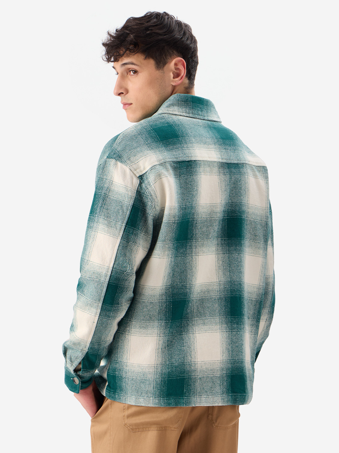 Image of The Souled Store Men Checkered Casual Multicolor Shirt