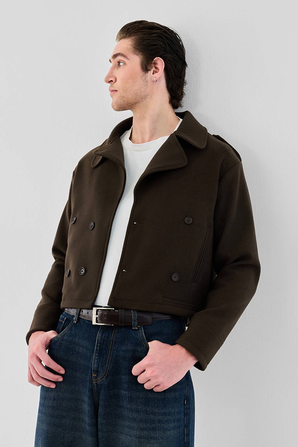 Snitch Full Sleeve Solid Men Jacket - Image 3