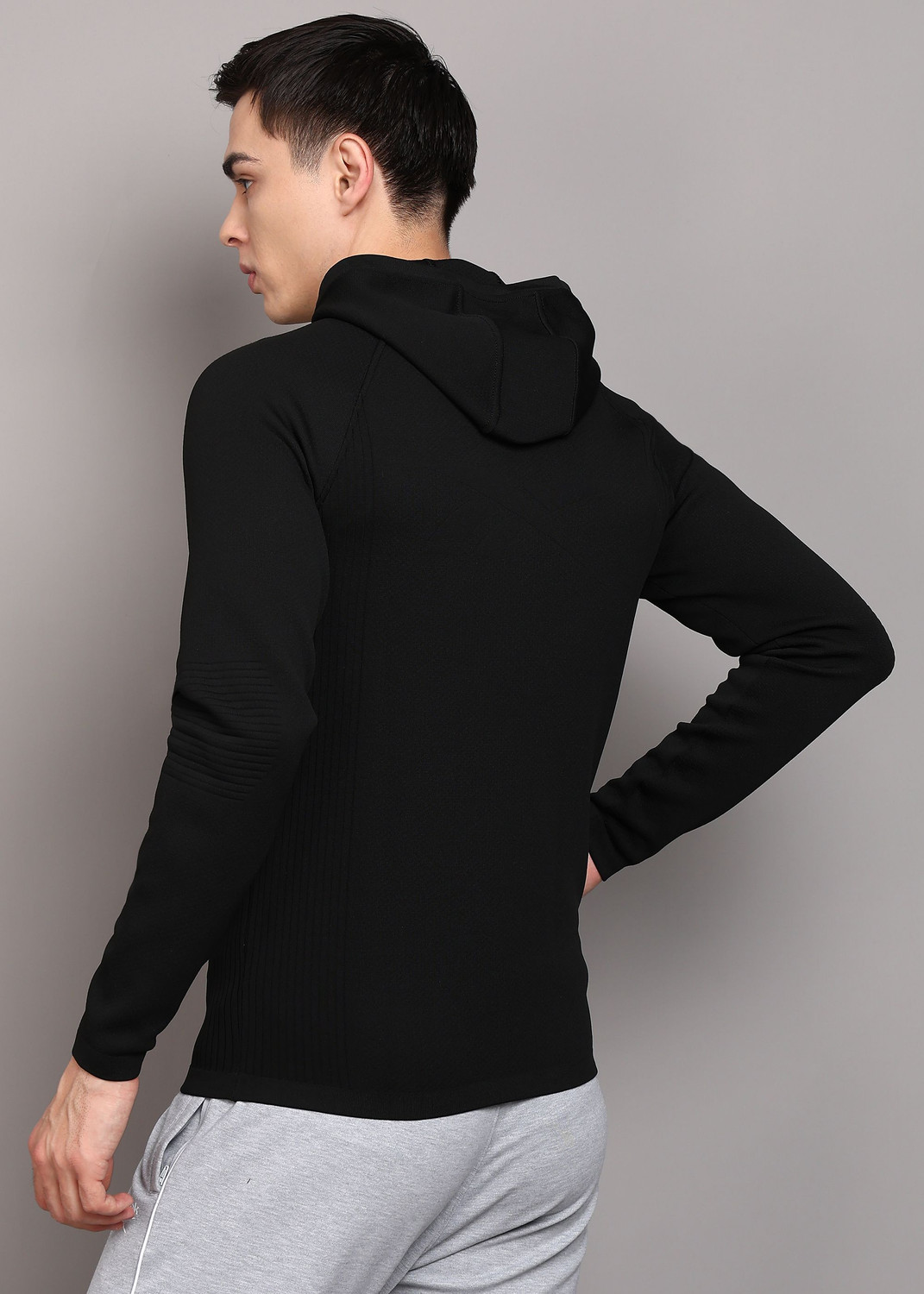 Image of REEBOK Men Solid Casual Jacket