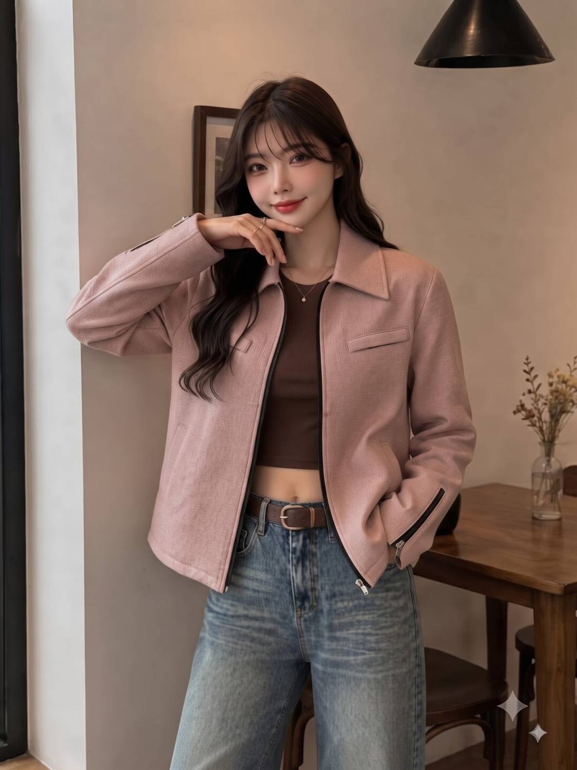 MAYKR Full Sleeve Solid Women Jacket - Image 1
