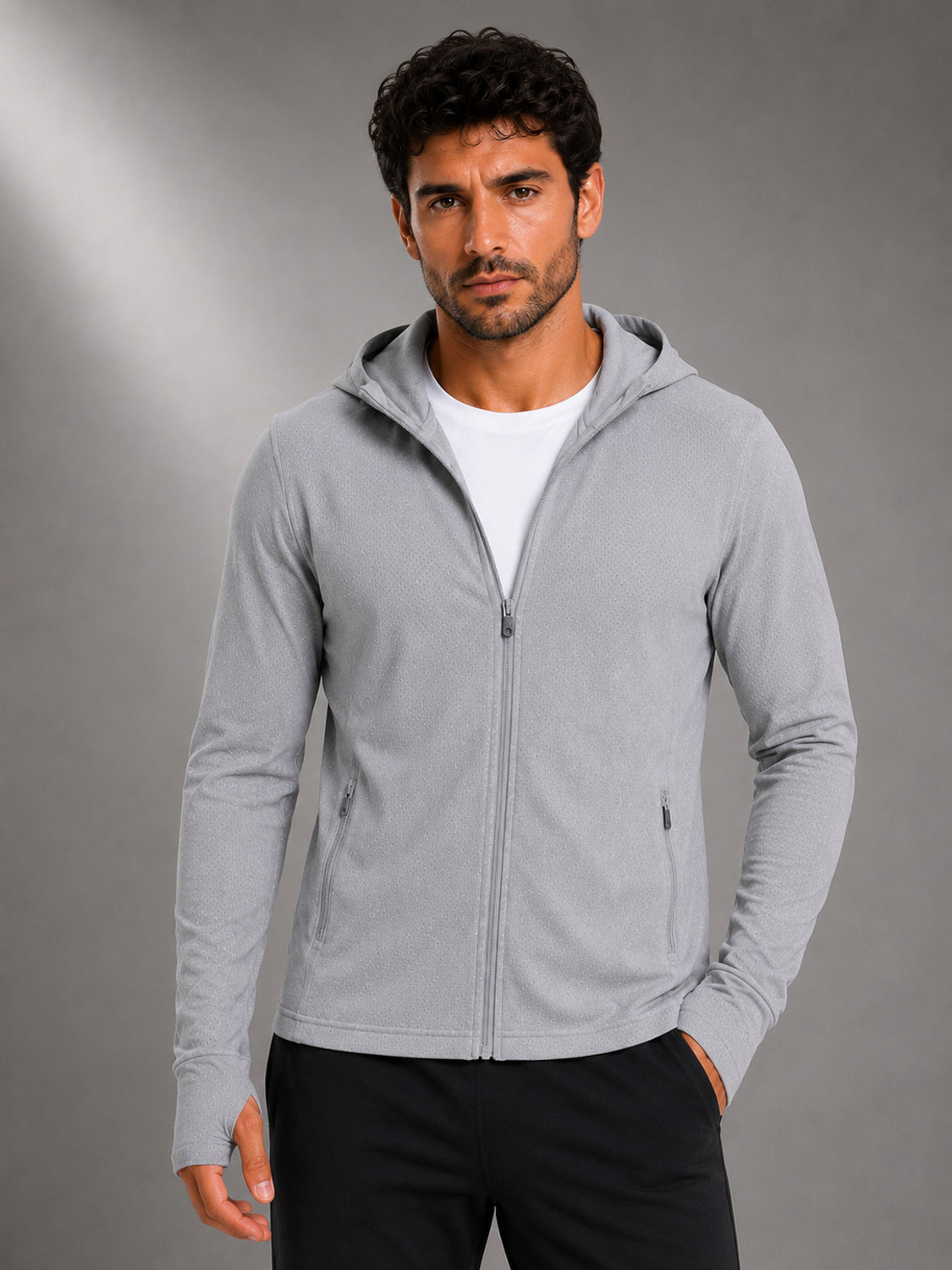 Image of Meerza Full Sleeve Solid Men Jacket