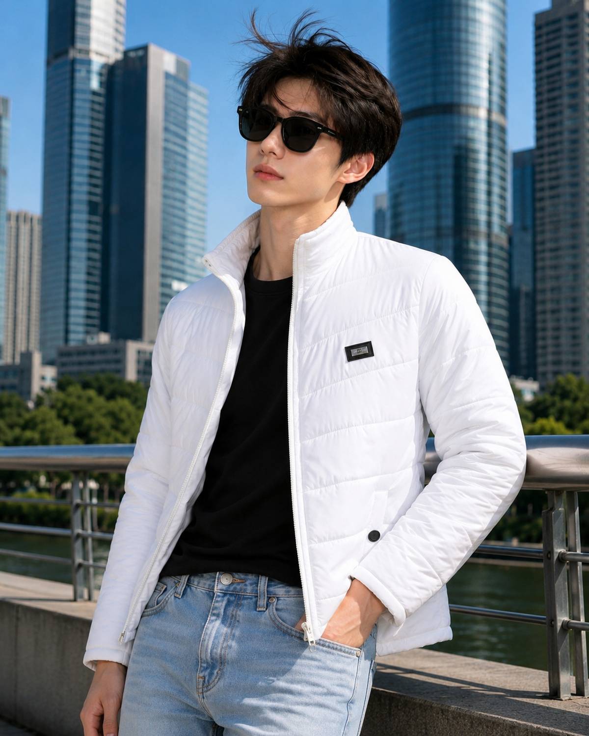 HEMLOCK Full Sleeve Printed Men Jacket - Image 1