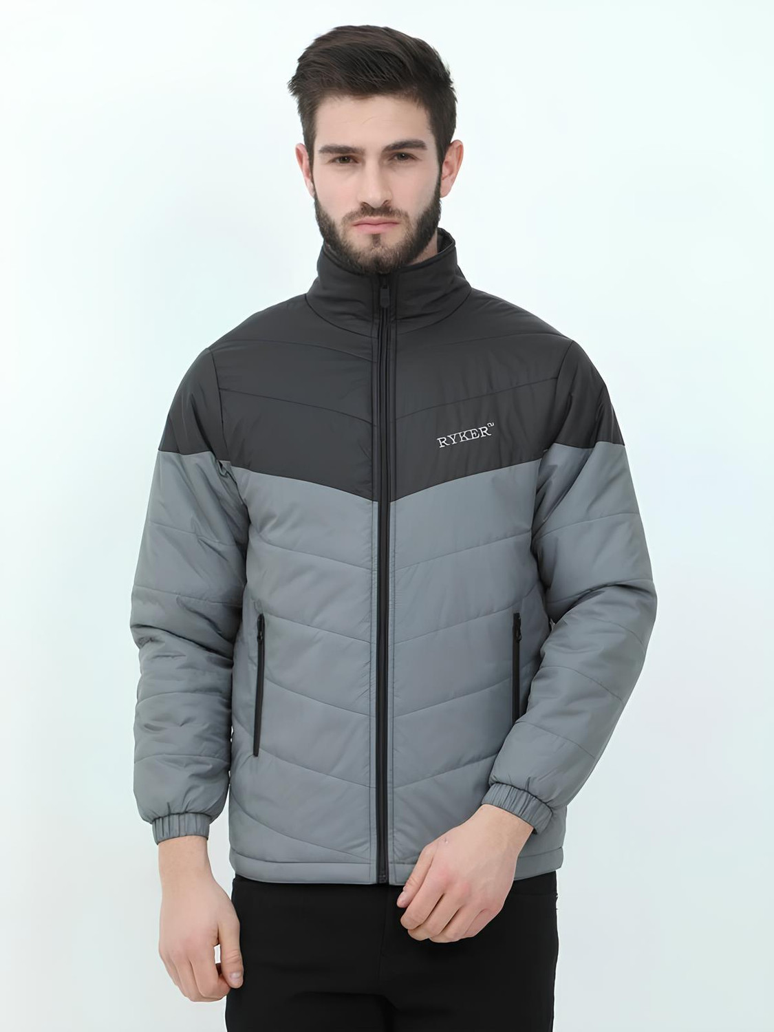 Image of Ryker Full Sleeve Colorblock Men Jacket