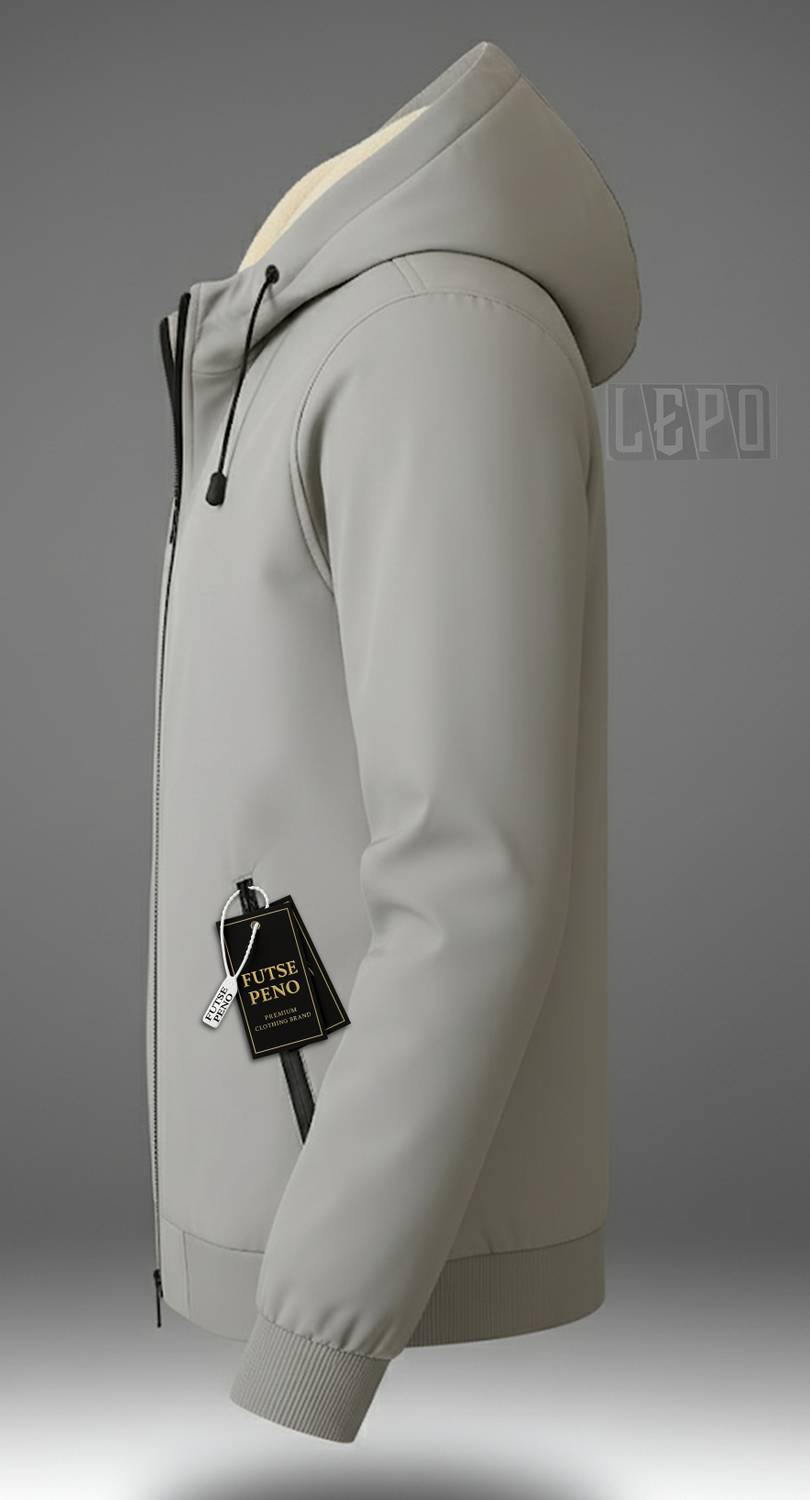 FUTSE PENO Full Sleeve Solid Men Jacket - Image 2