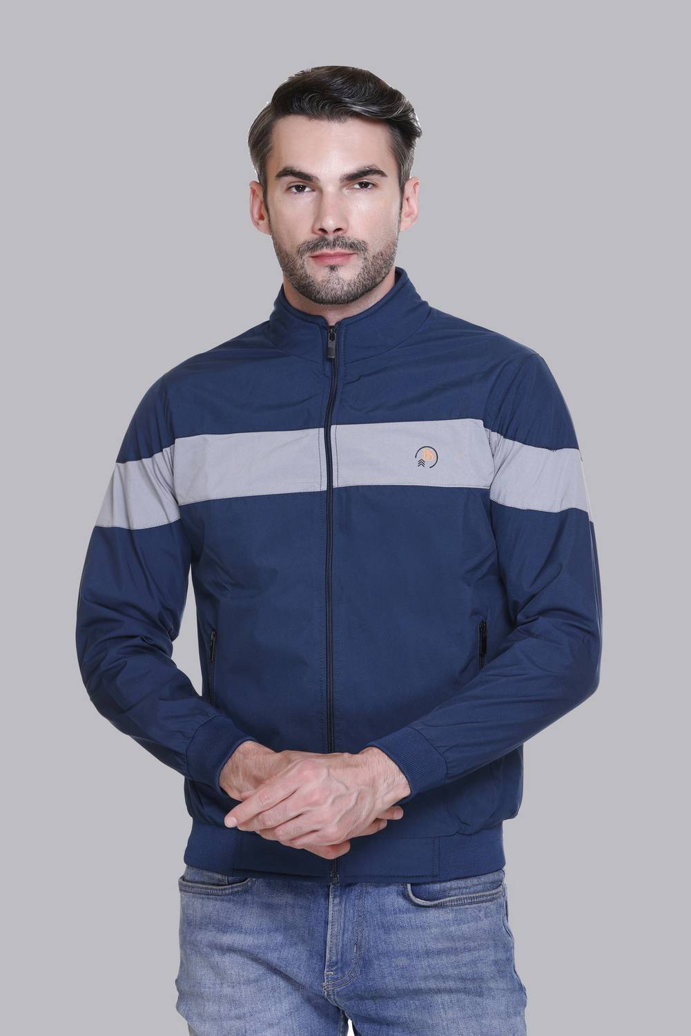 BARSTOW Full Sleeve Colorblock Men Jacket