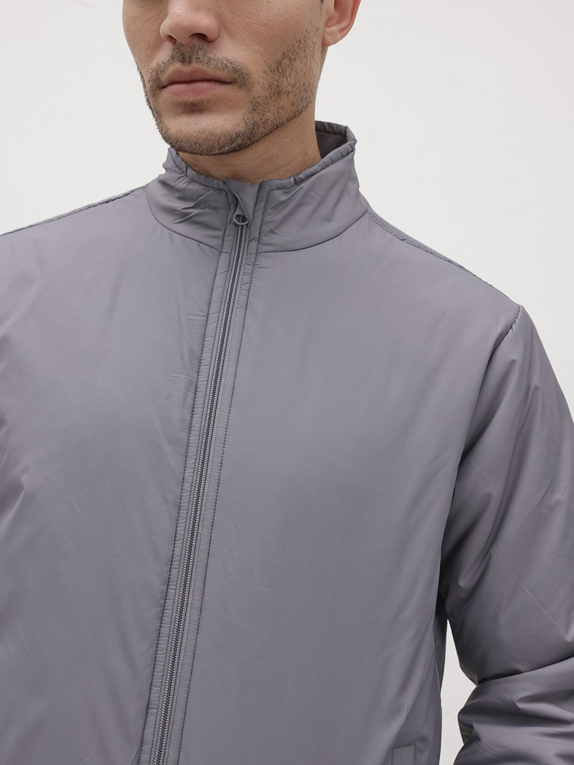 Image of Roadster Full Sleeve Solid Men Jacket