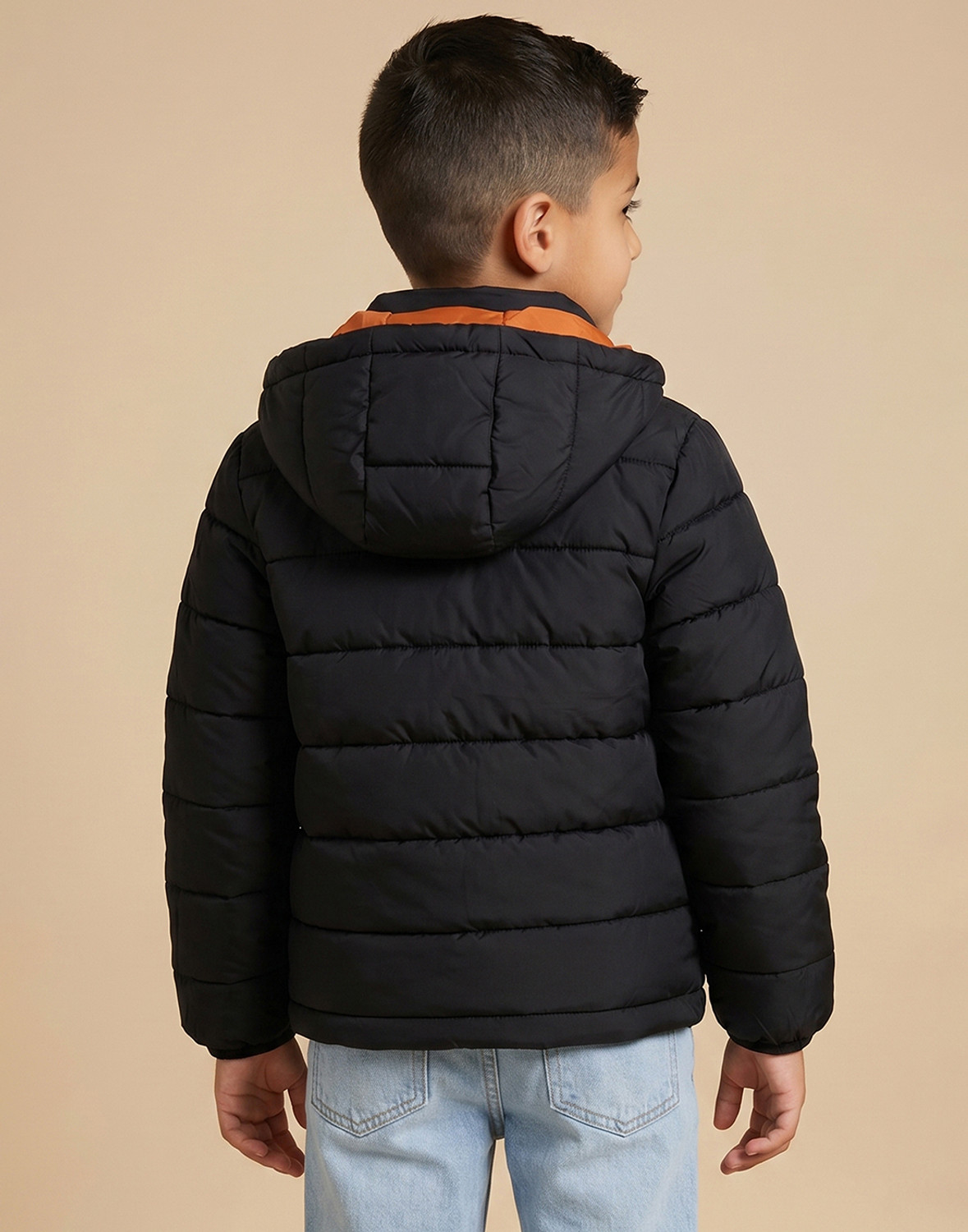 Image of Allen Solly Full Sleeve Solid Boys Jacket