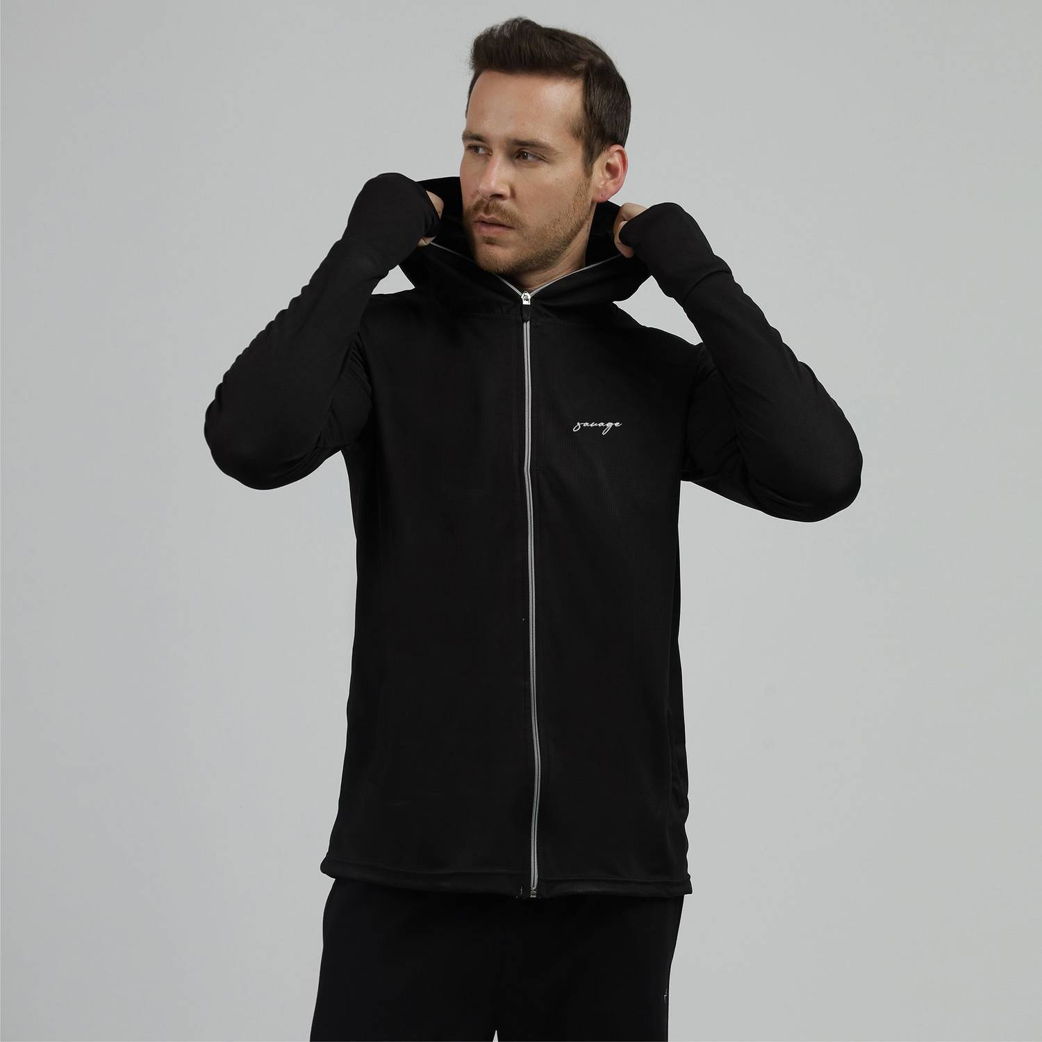 Be Savage Full Sleeve Solid Men Jacket - Image 5
