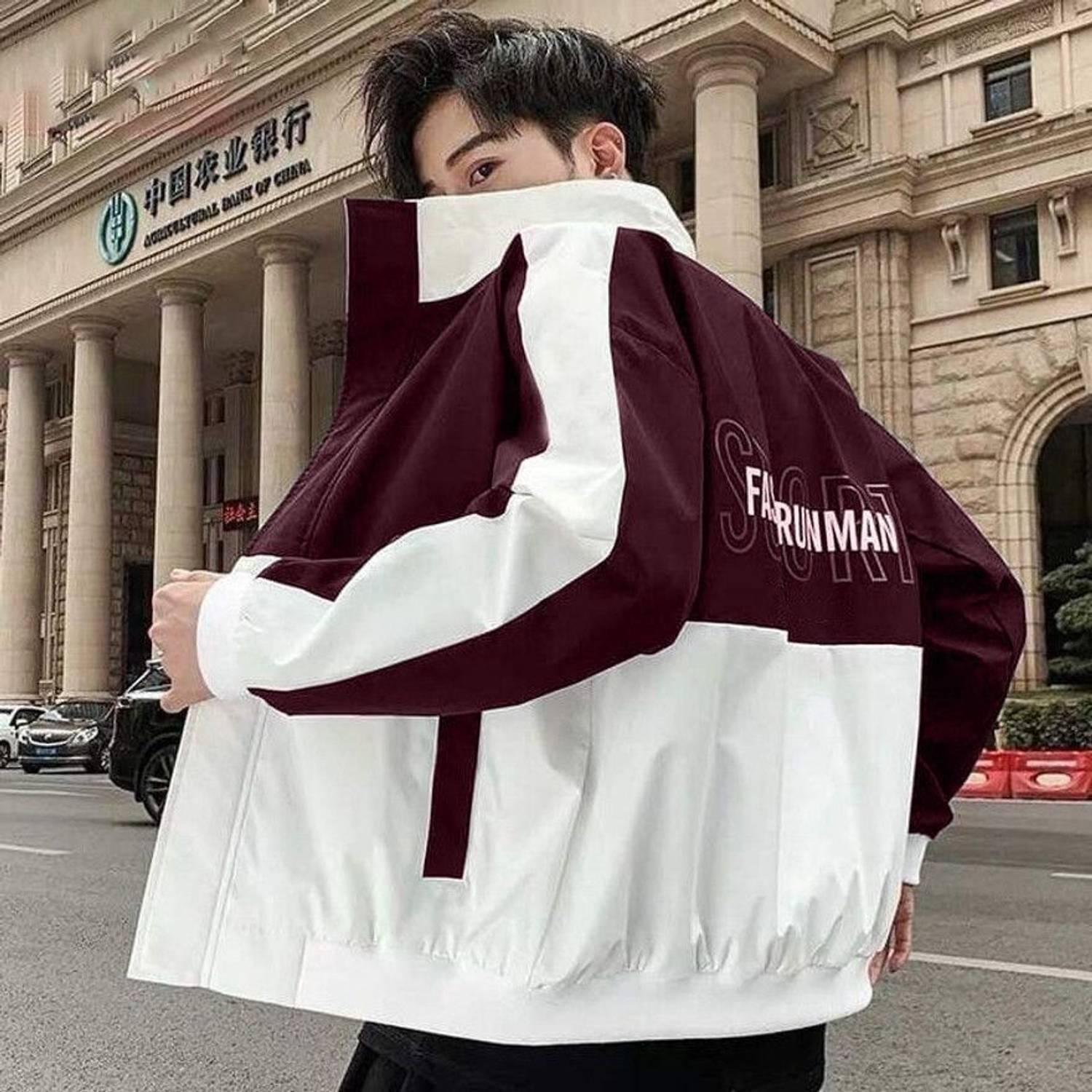 MOTREX Full Sleeve Colorblock Men Jacket - Image 1