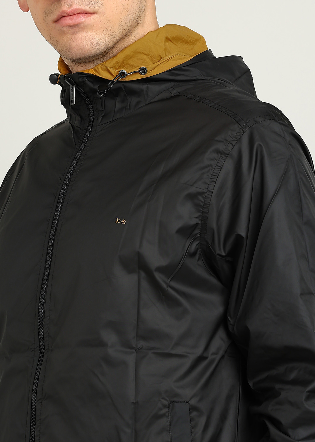 Image of OKANE Men Solid Biker /Riding Jacket