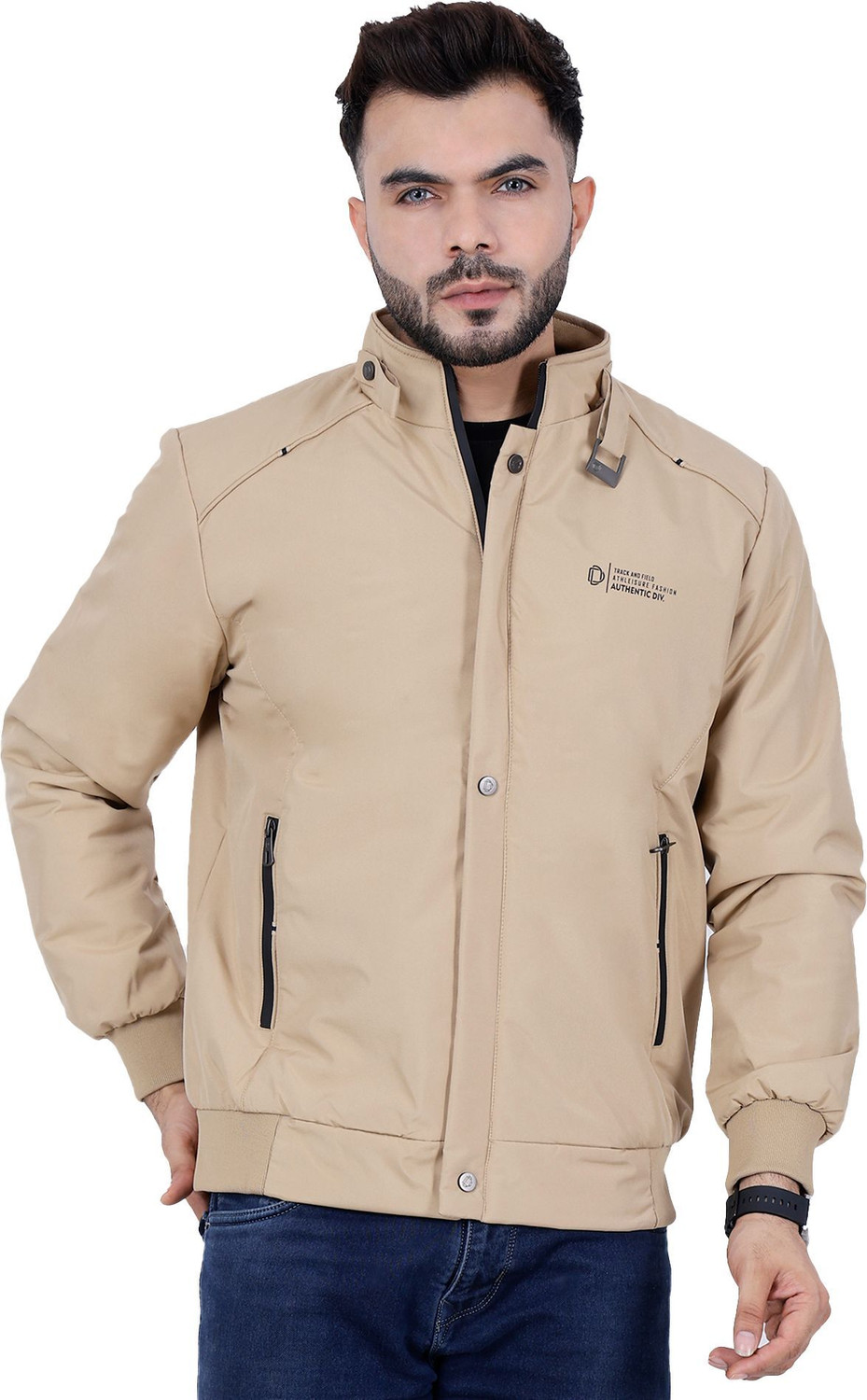 Image of Dollar Full Sleeve Solid Men Jacket