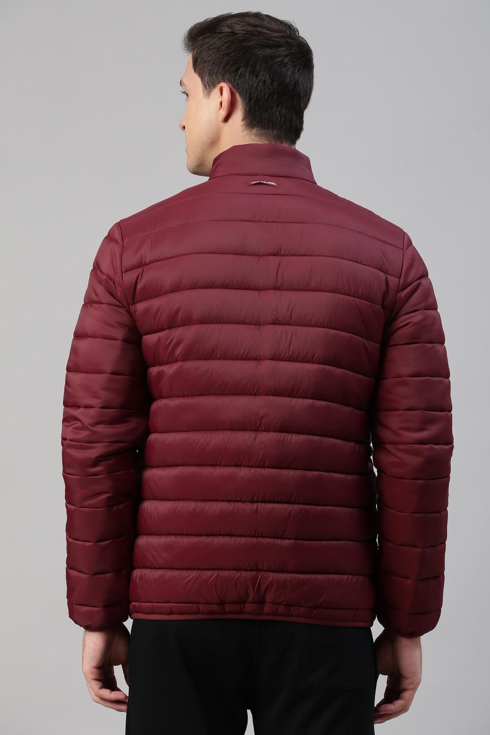 Image of VAN HEUSEN Full Sleeve Solid Men Jacket