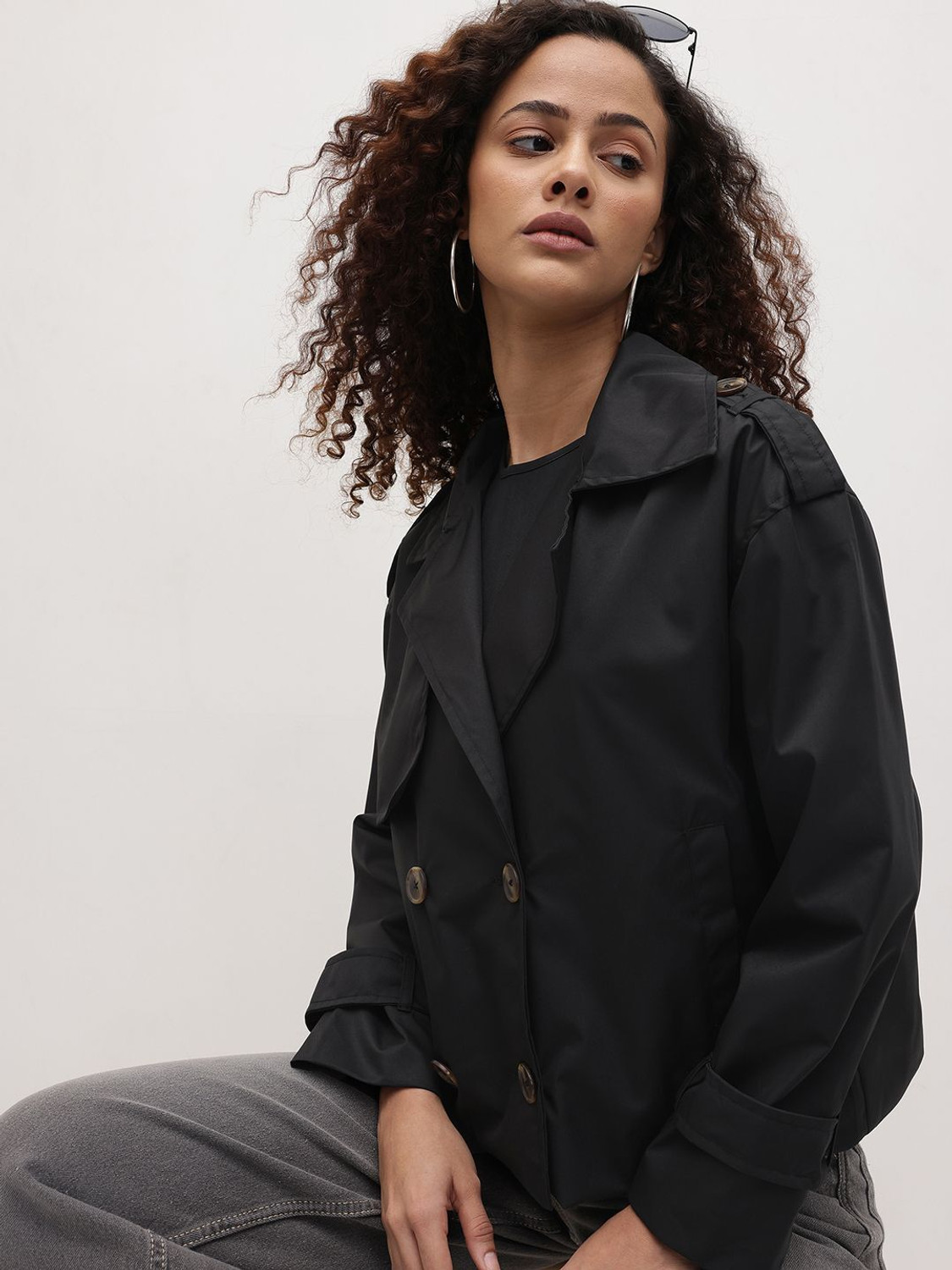 Image of Roadster Full Sleeve Solid Women Jacket