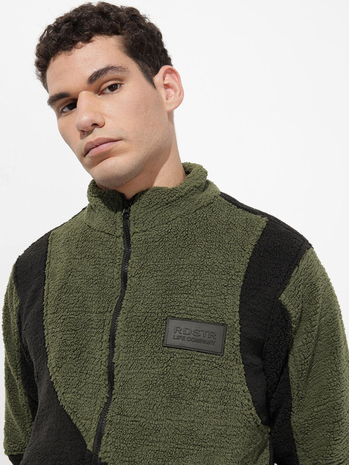 Image of Roadster Full Sleeve Self Design Men Jacket