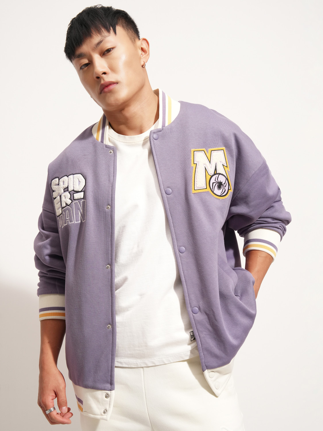 Image of HIGHLANDER Full Sleeve Printed Men Jacket