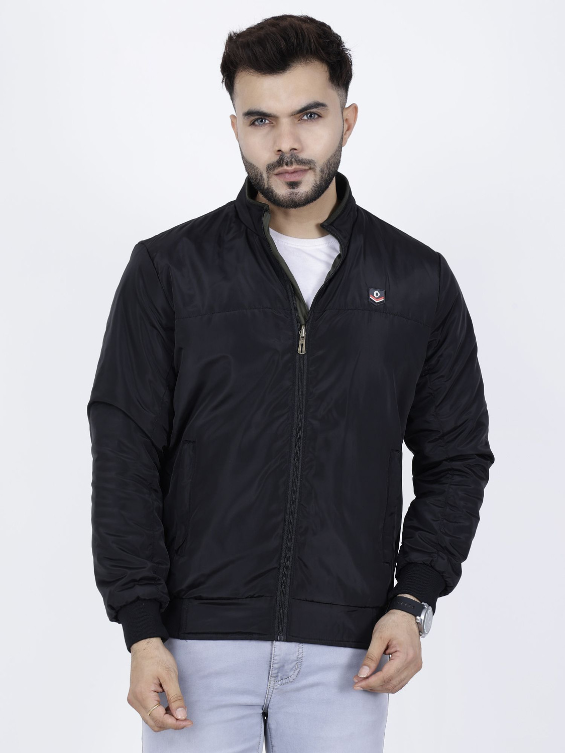 Image of Dollar Full Sleeve Solid Men Jacket