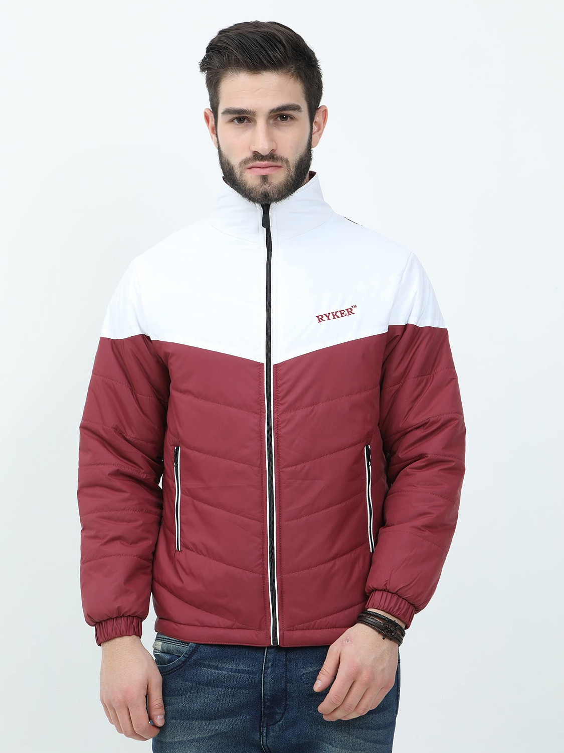 Image of Ryker Full Sleeve Colorblock Men Jacket