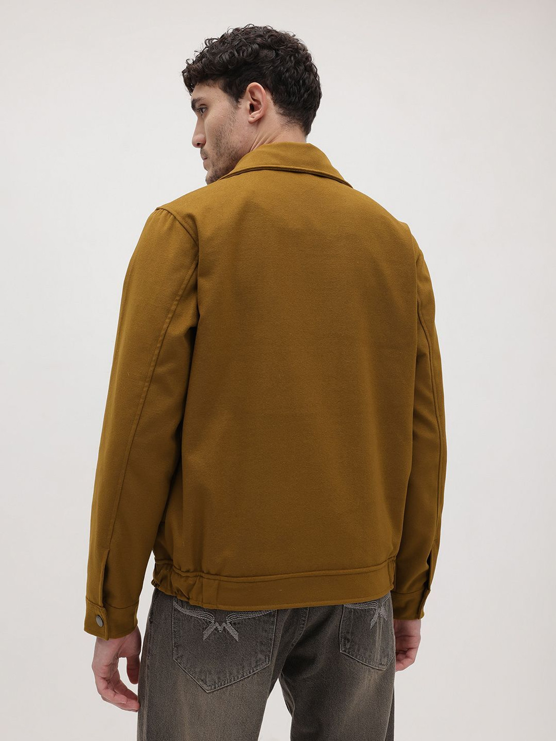 Image of Roadster Full Sleeve Solid Men Jacket