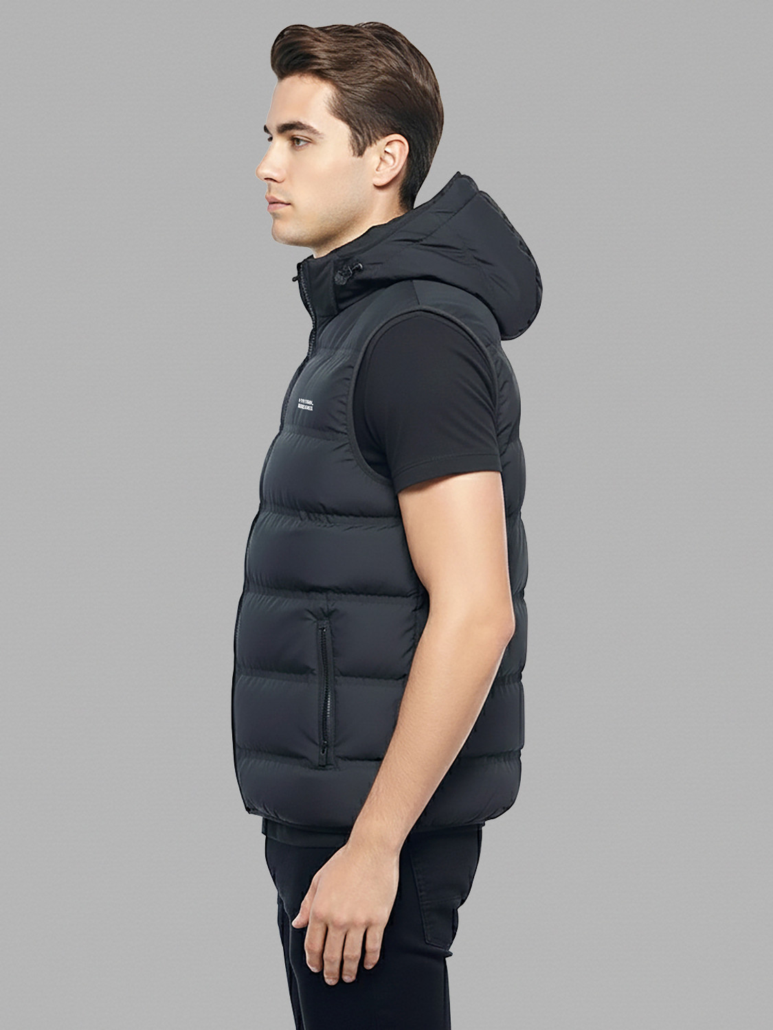 Image of ROOKIES Men Solid Puffer Jacket