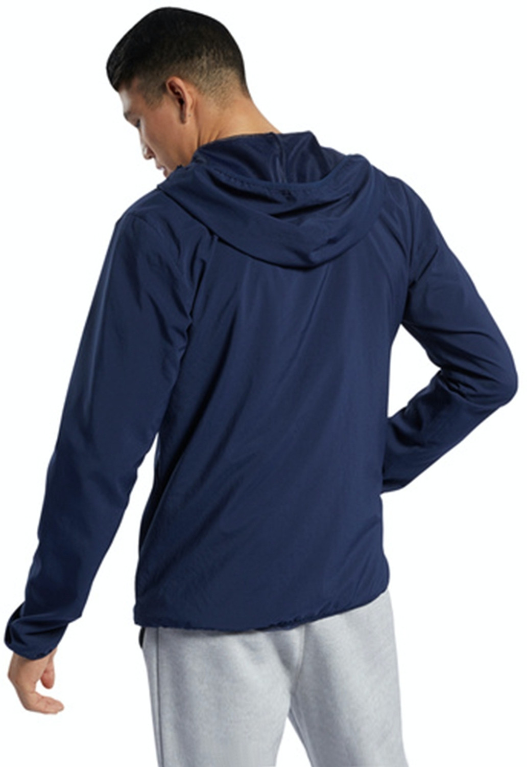 Image of REEBOK Full Sleeve Solid Men Jacket