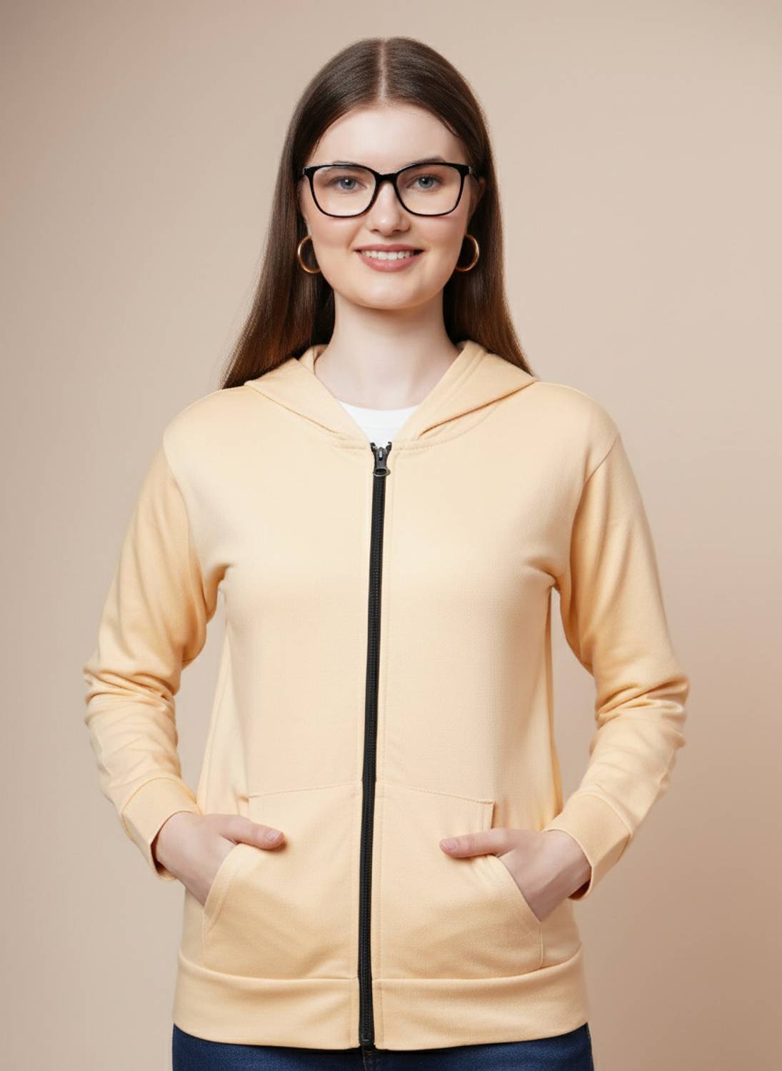 Ddaspration Full Sleeve Solid Women Jacket