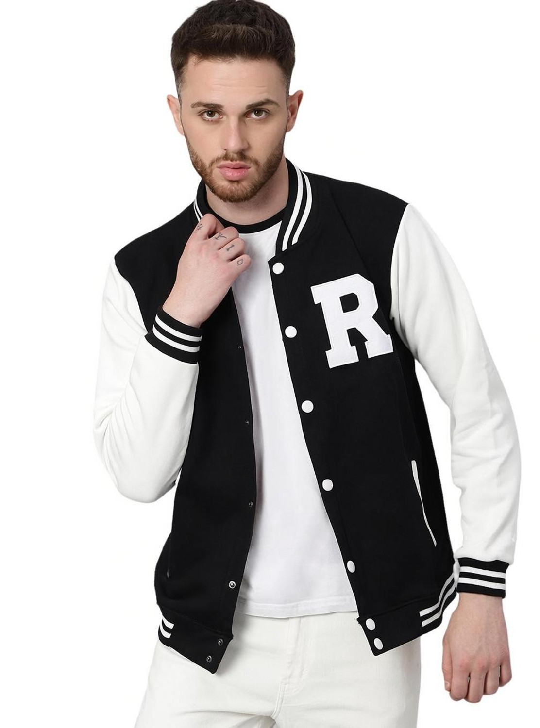 Image of Stylisaa Full Sleeve Colorblock Men Jacket