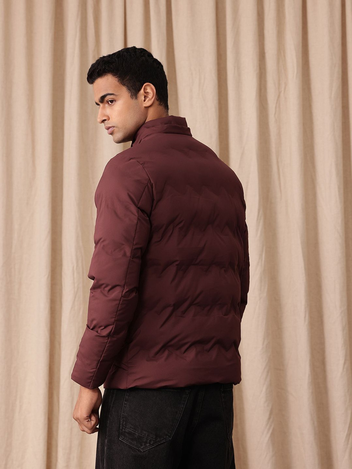 Image of Mr Bowerbird Men Solid Poncho Jacket