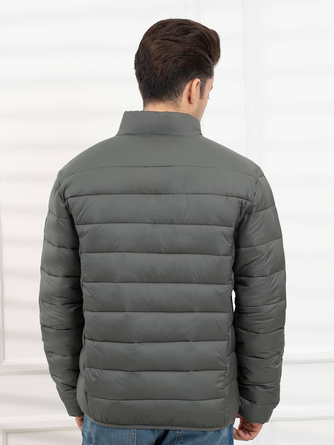 RED TAPE Full Sleeve Solid Men Jacket Red - Image 3