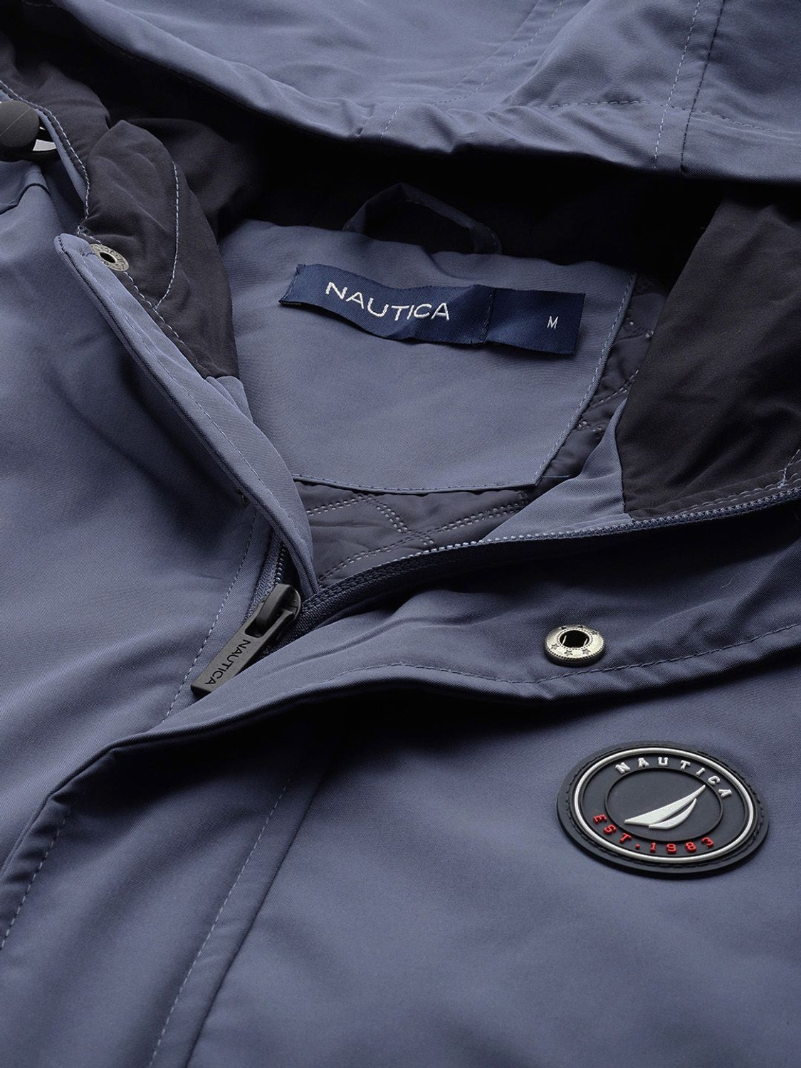 Image of NAUTICA Full Sleeve Solid Men Tailored Jacket
