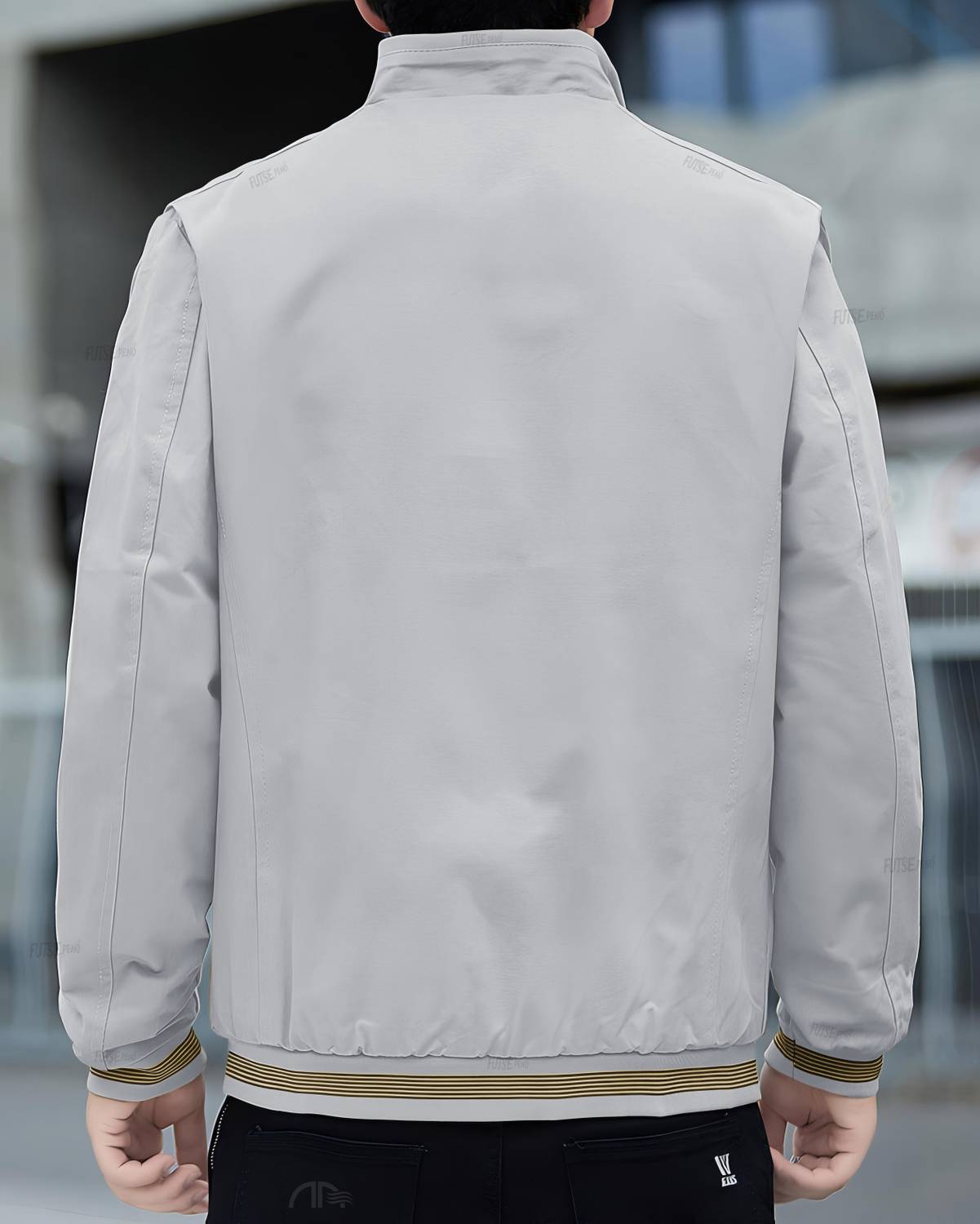 FUTSE PENO Full Sleeve Embroidered Men Jacket - Image 2