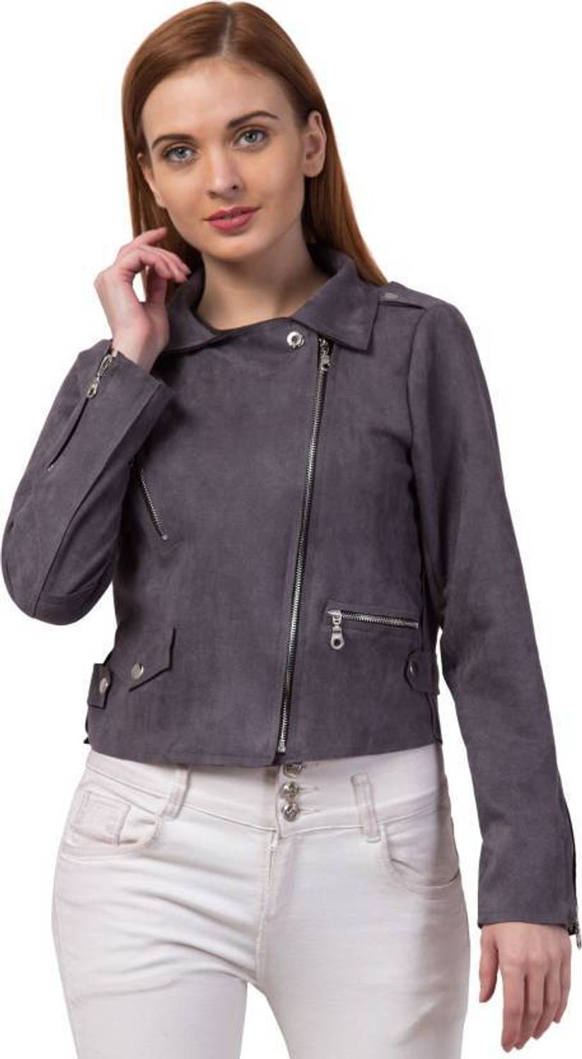 MUMRAA Full Sleeve Solid Women Jacket