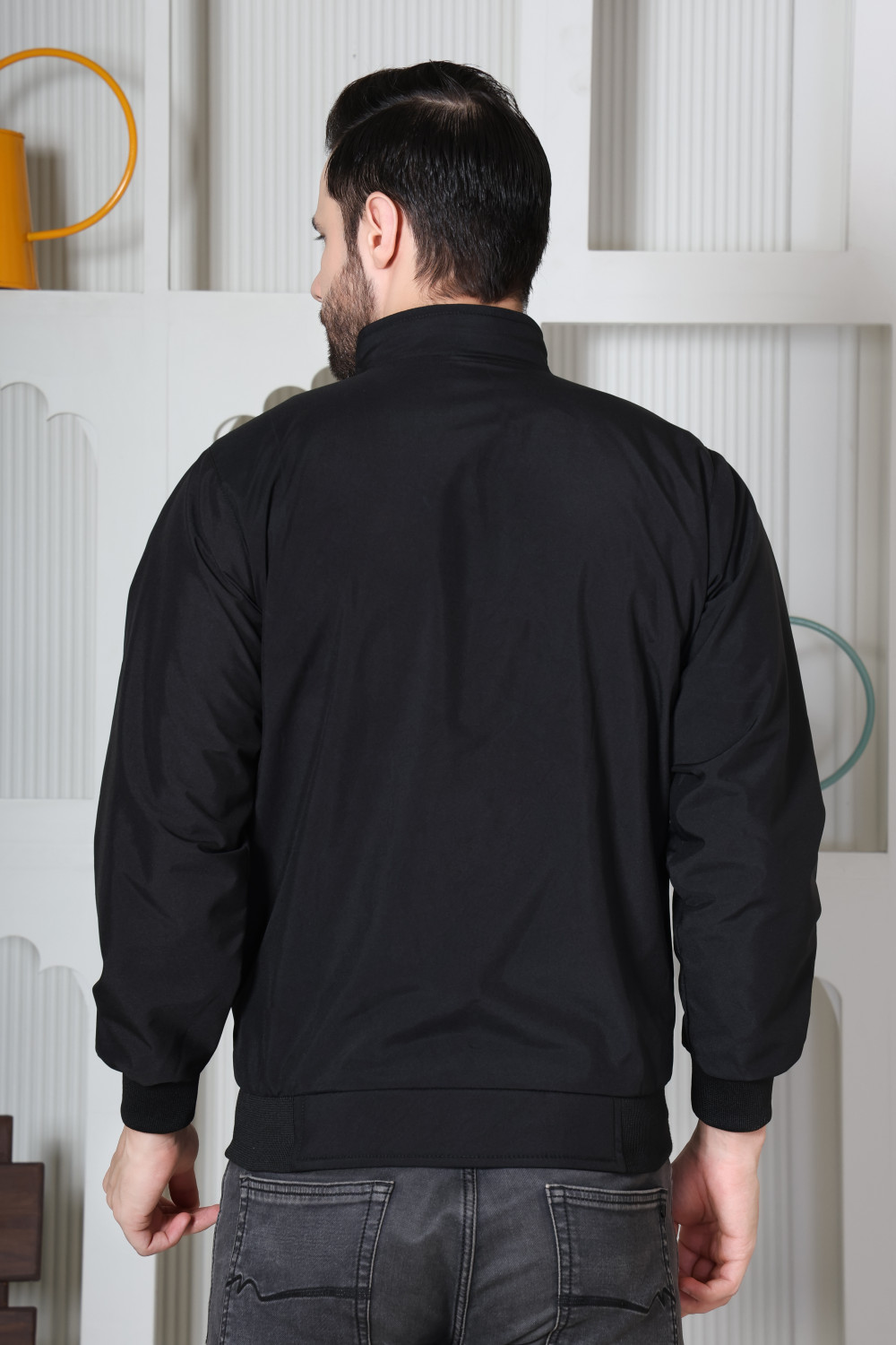 Image of FROSTA Full Sleeve Solid Men Jacket