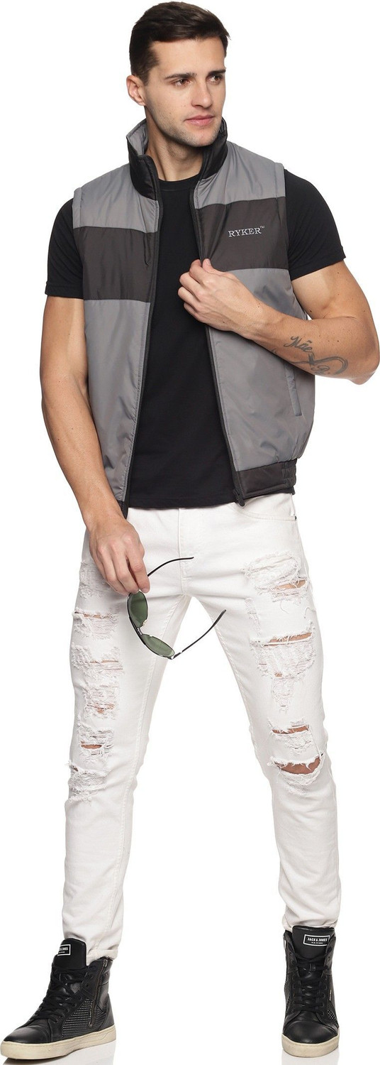 Image of Ryker Sleeveless Colorblock Men Jacket
