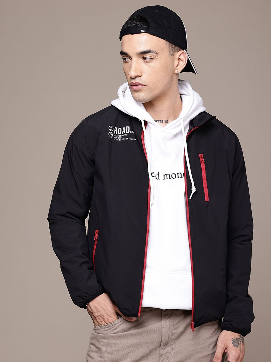 Image of Roadster Full Sleeve Solid Men Jacket