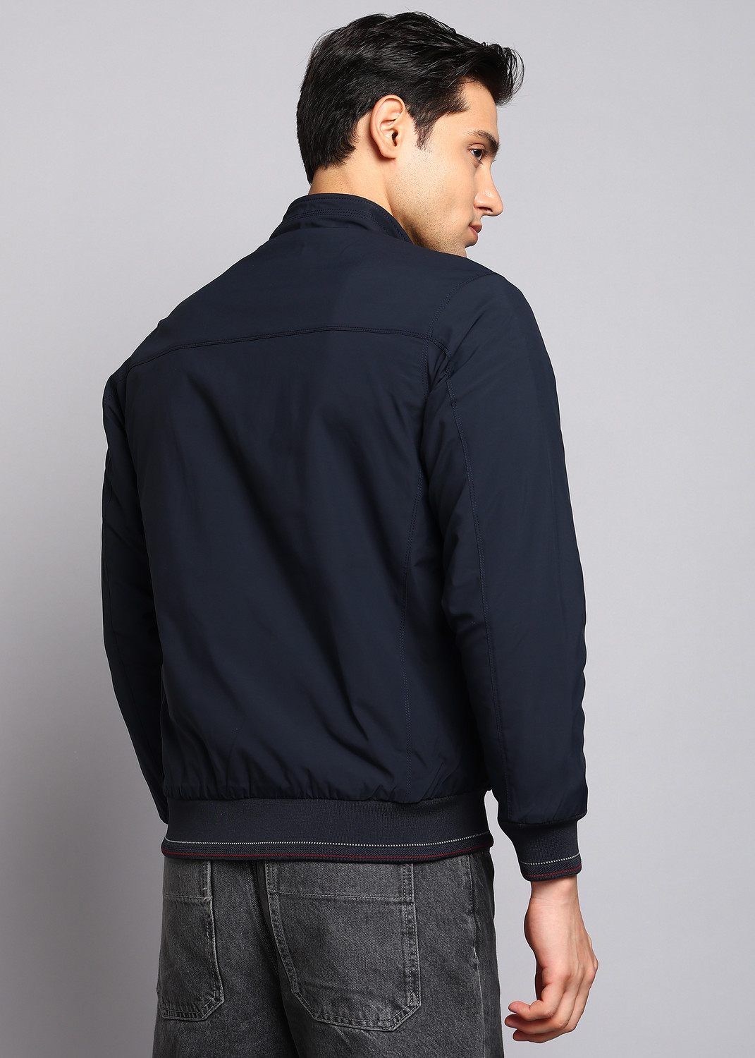Image of MONTE CARLO Men Solid Casual Jacket