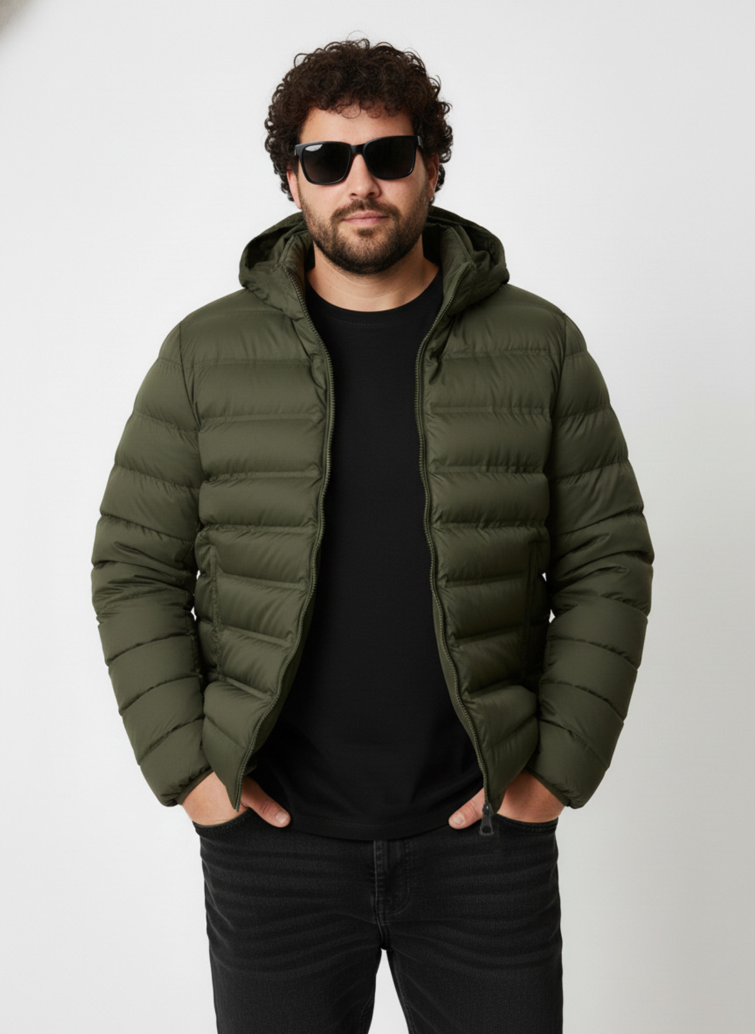 Image of UNSTD Full Sleeve Solid Men Jacket