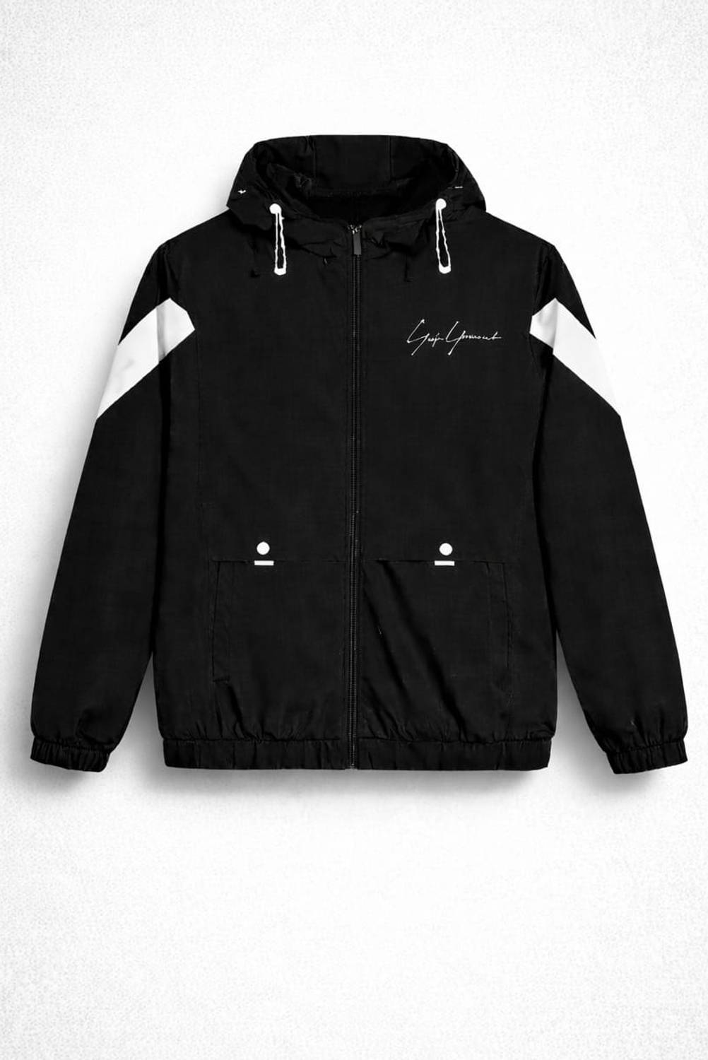 Dhgrhiyr Full Sleeve Graphic Print Jacket - Image 1