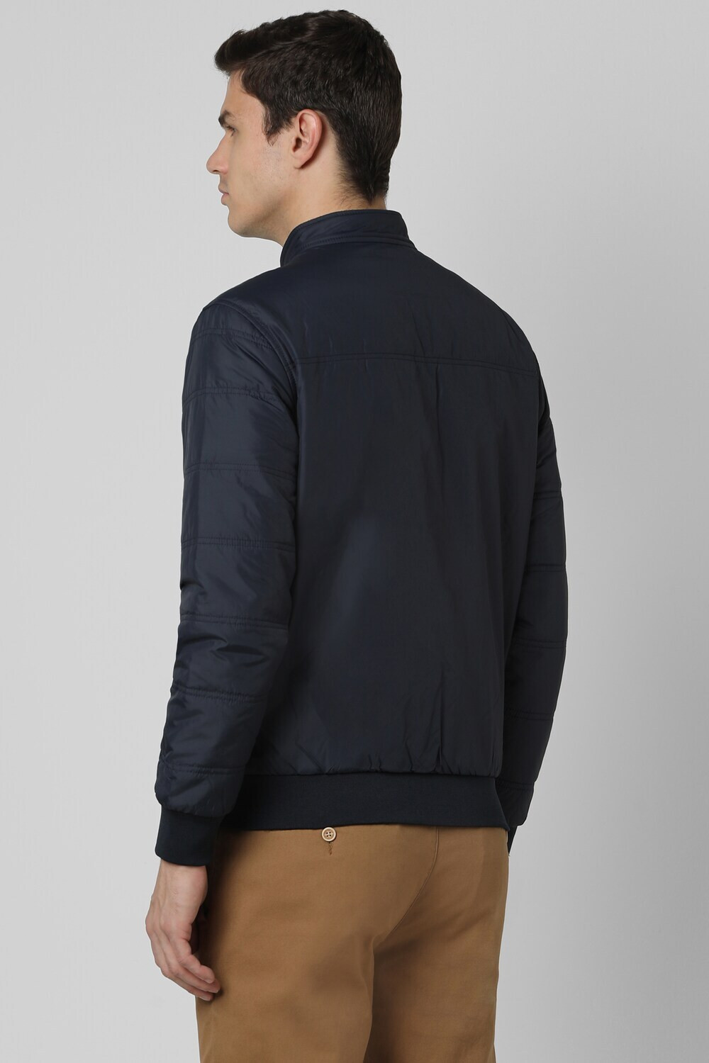 Image of PETER ENGLAND Full Sleeve Solid Men Jacket