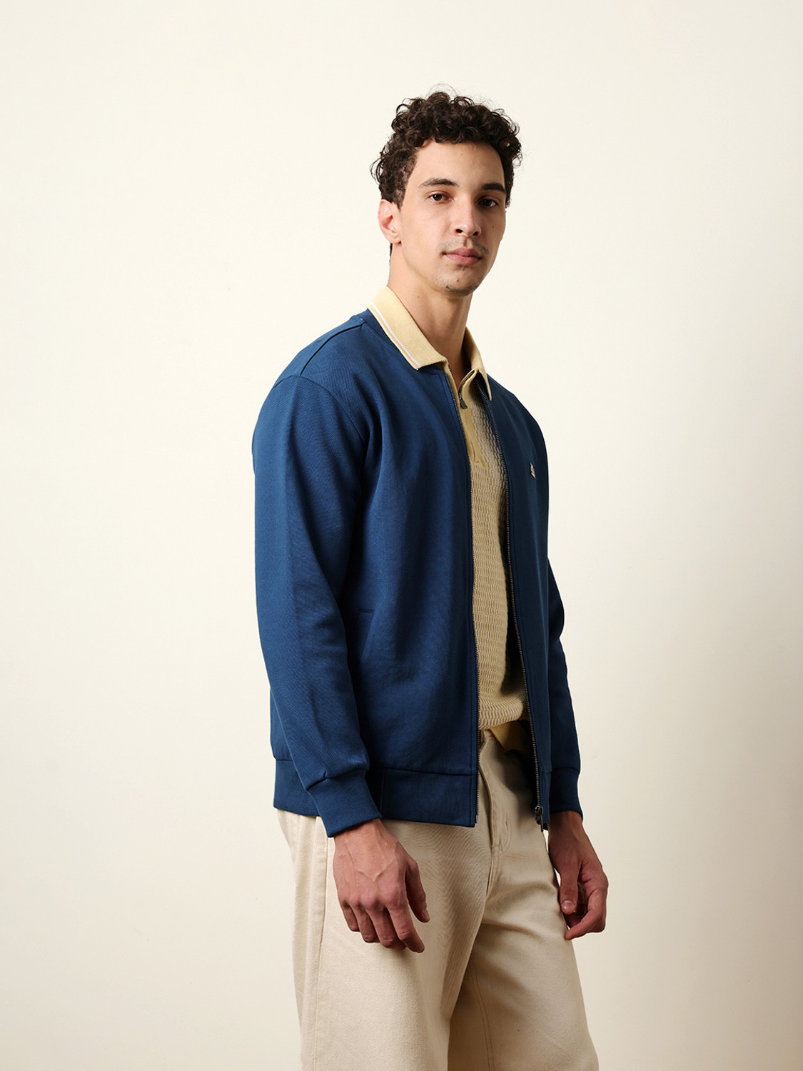 Image of THE BEAR HOUSE Full Sleeve Solid Men Jacket