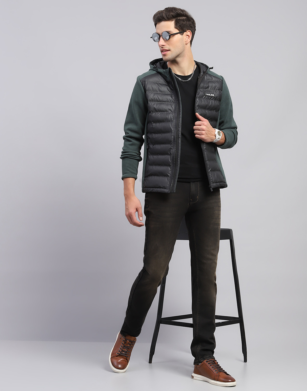 Image of Rock.it Full Sleeve Solid Men Jacket