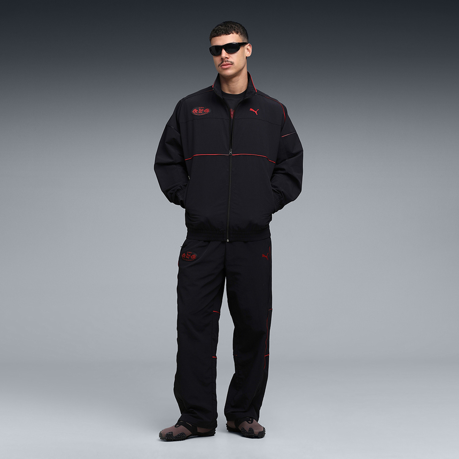 Image of PUMA Full Sleeve Striped Men Jacket